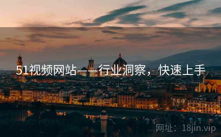 51视频网站——行业洞察，快速上手