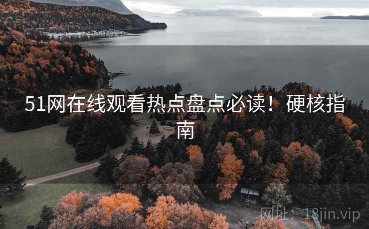 51网在线观看热点盘点必读！硬核指南